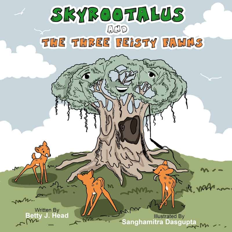 The Skyrootalus and the three feisty fawns cover