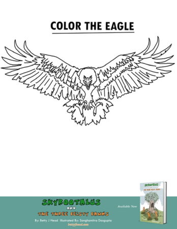 eagle coloring sheet